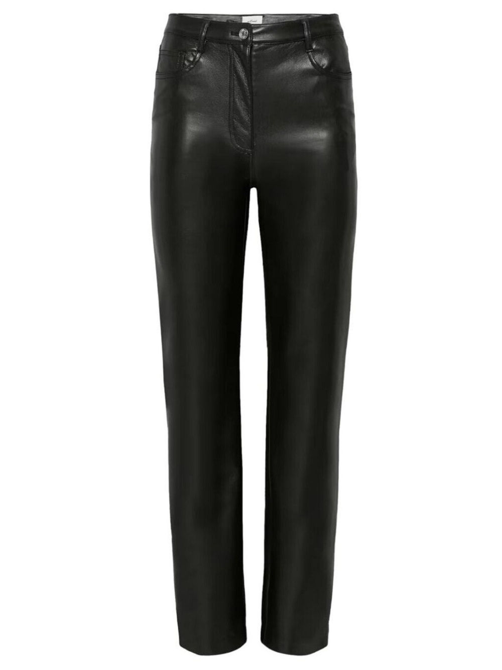 Wilfred Melina Black Faux Vegan Leather Pant size 4